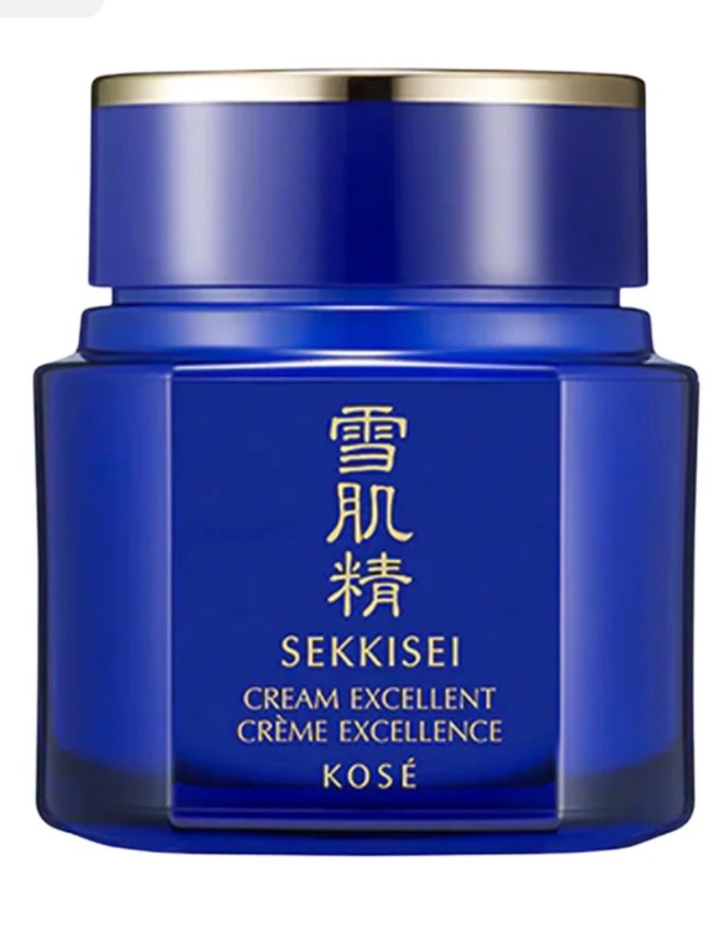Sekkisei Cream Excellent Hydrating Moisturizer - Blue 50ml new no box
